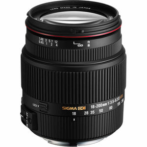 Sigma 18-200mm F3.5-6.3 II DC OS HSM Lens for Sony SLR Camera + Bundle