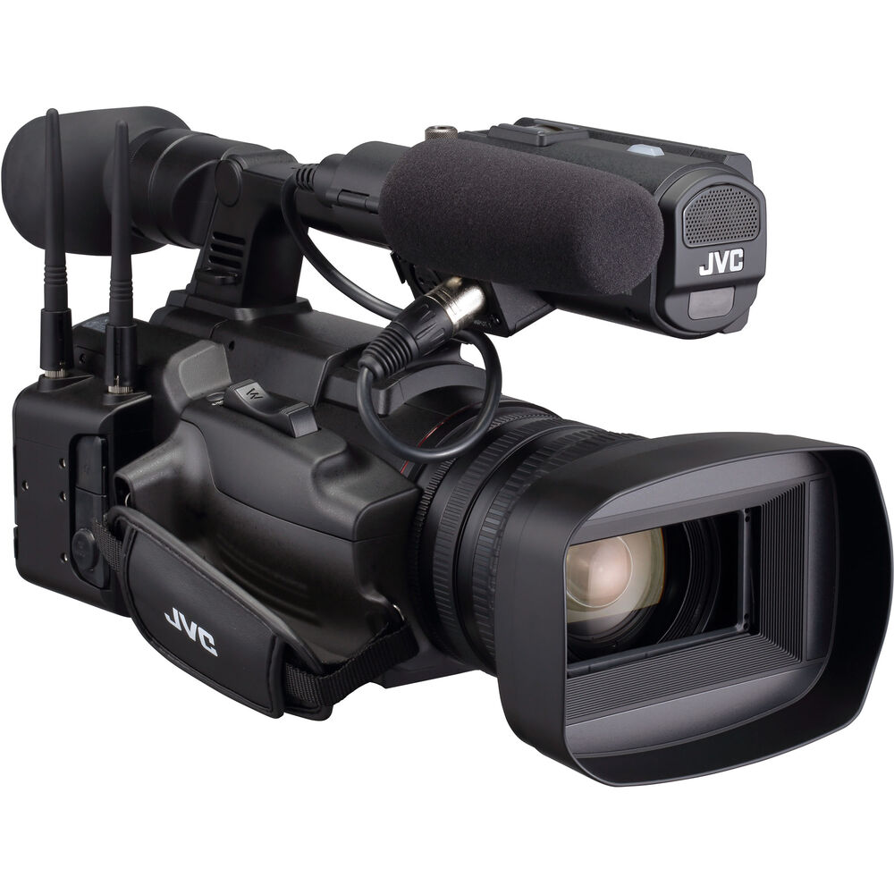 JVC GY-HC550 9.35MP 4K UHD Handheld 4K Broadcast Professional Camcorder + More