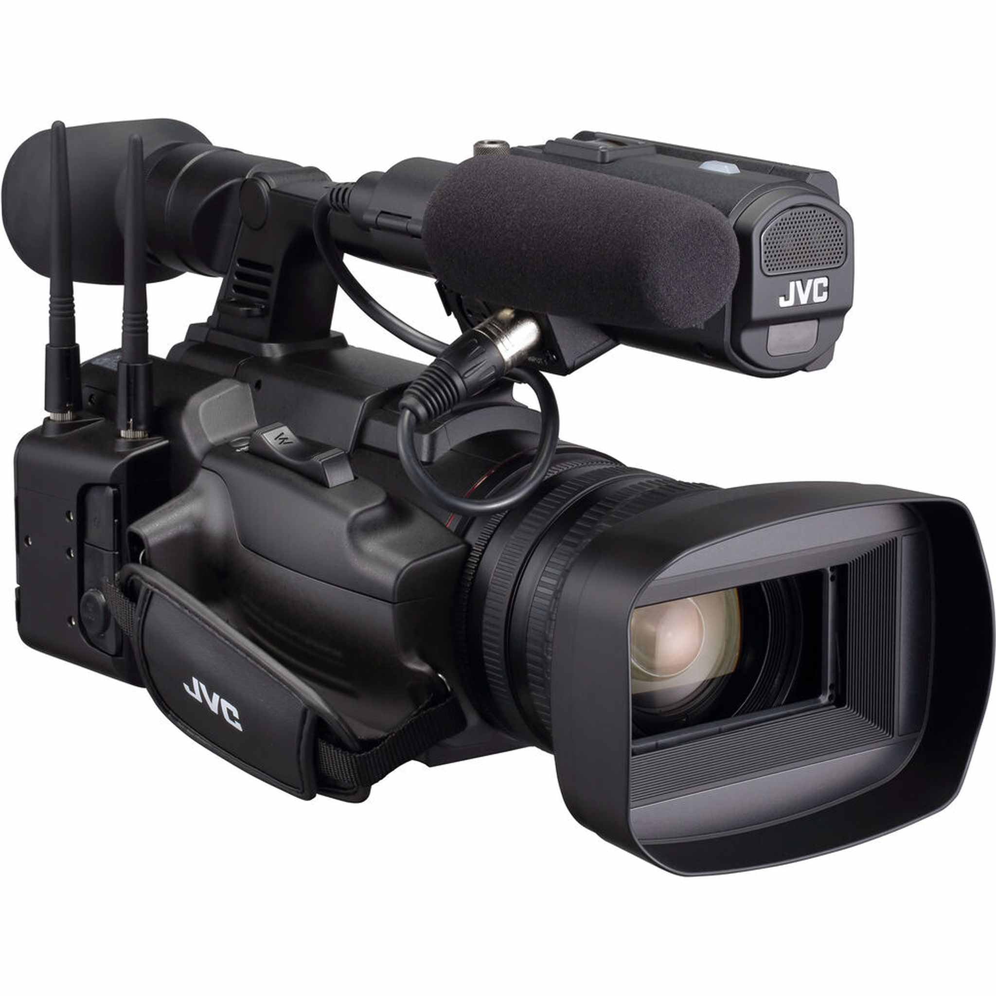 JVC GY-HC550 9.35MP 4K UHD Handheld 4K Broadcast Professional Camcorder + More