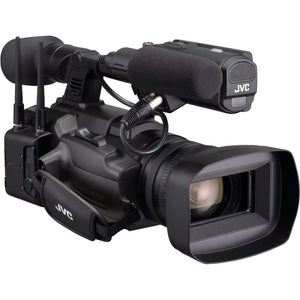 JVC GY-HC550 9.35MP 4K UHD Handheld 4K Broadcast Professional Camcorder + More
