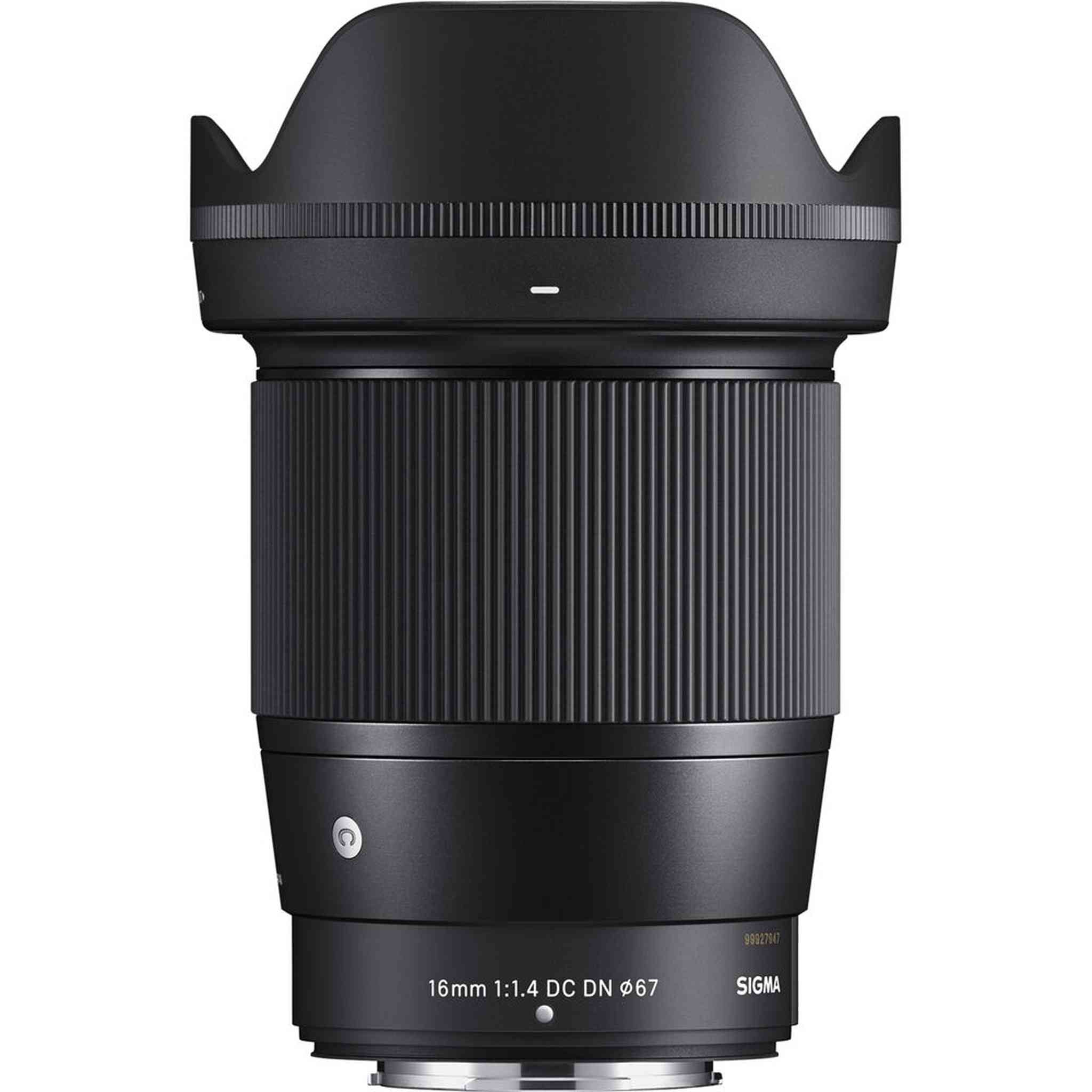 Sigma 16mm f/1.4 DC DN Contemporary Lens for FujiFilm X Bundle Sigma