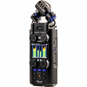 Zoom H5studio 4-Track Handy Recorder, Sony MDR-7506 Stereo Headphones, Bundle