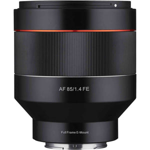 Samyang SYIO85AF-E 85mm F1.4 Auto Focus Weather Sealed Lens + Bundle
