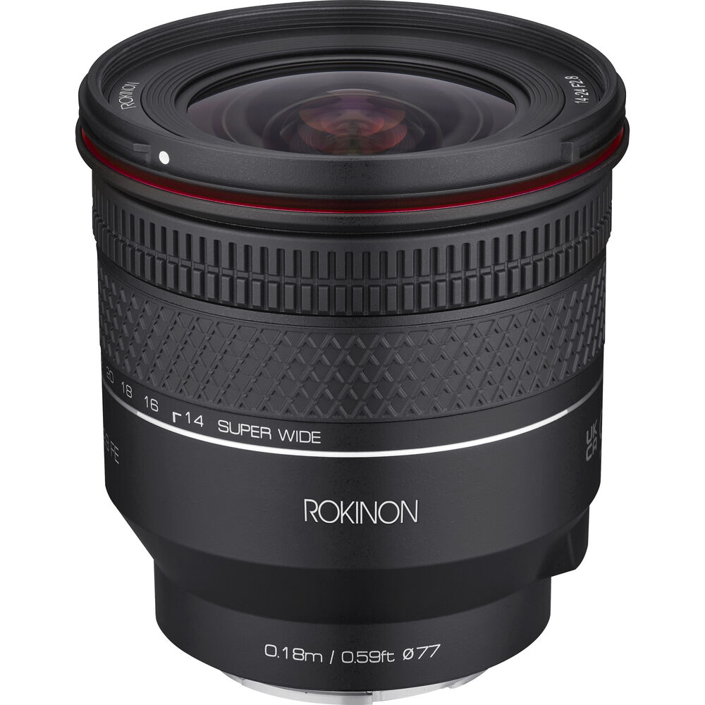 Rokinon AF 14-24mm f/2.8 Sony E , 64GB Extreme PRO UHS-I SDXC Memory Card