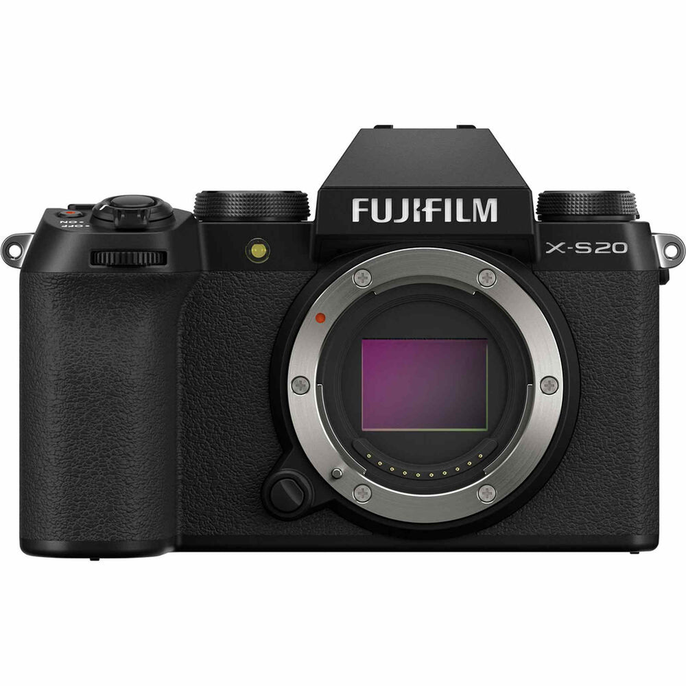 Fujifilm X-S20 Professional Compact Digital Mirrorless Camera Body Black Bundle