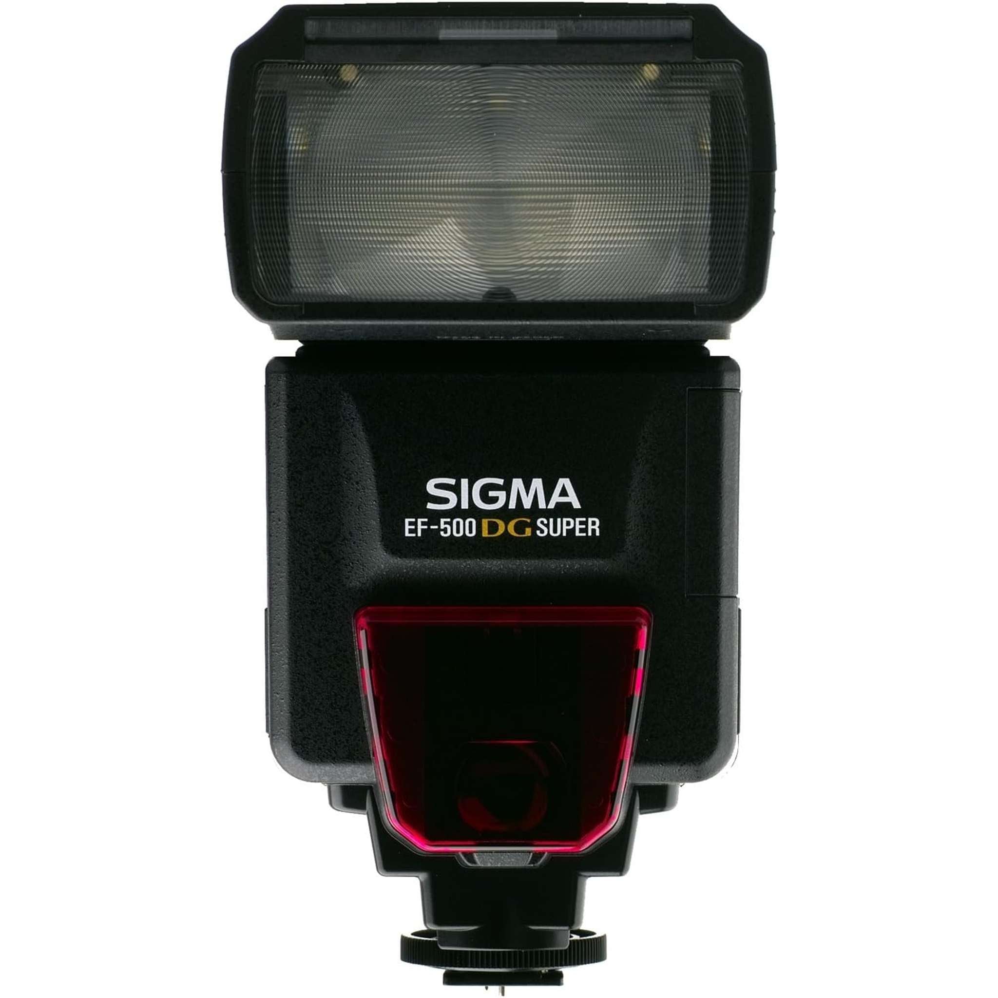 Sigma EF 500 Super Flash ETTL for Sigma SLR Cameras + Cleaning Kit + More