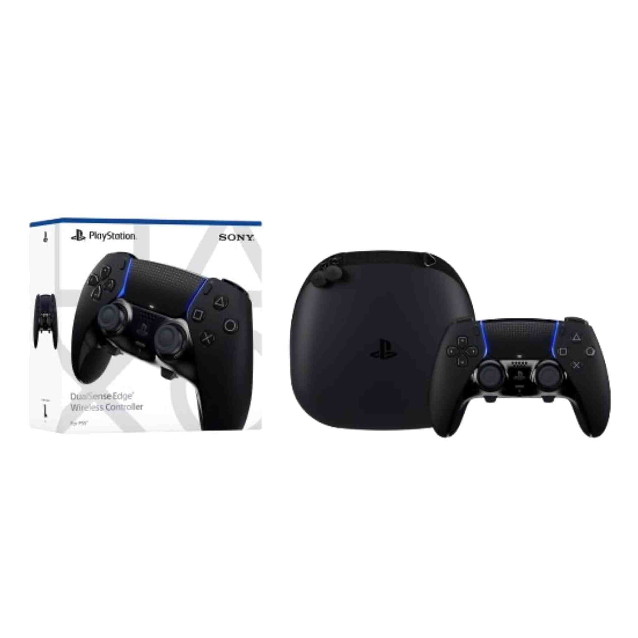 Sony PS5 DualSense Edge Wireless Controller - BLACK + White V2 2024 Model PlayStation