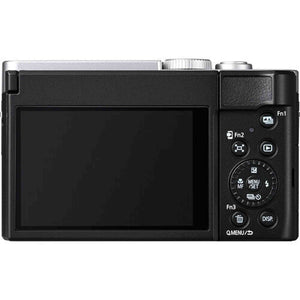Panasonic ZS99 Point and Shoot Compact Travel Digital Camera Silver - Bundle