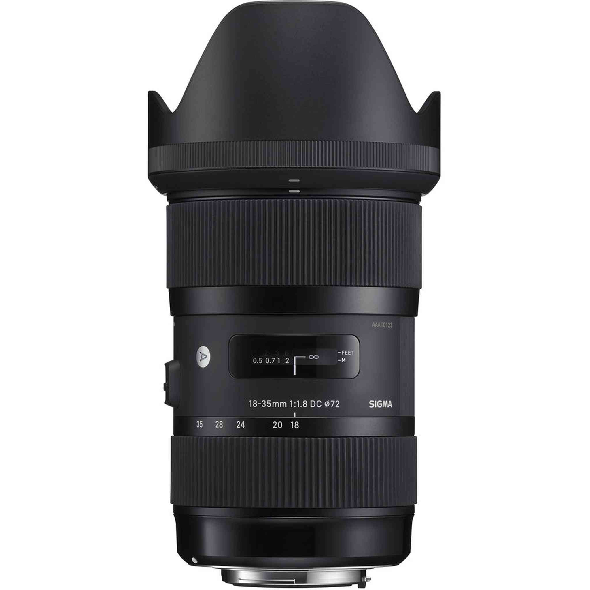 Sigma 18-35mm f/1.8 DC HSM Art Lens for Nikon Bundle
