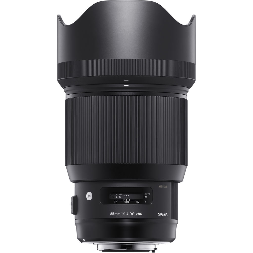 Sigma 85mm f/1.4 DG HSM Art Lens for Nikon F Bundle