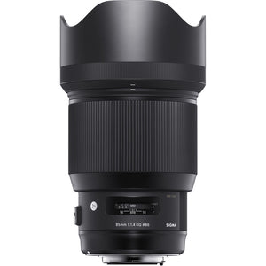 Sigma 85mm f/1.4 DG HSM Art Lens for Nikon F Bundle