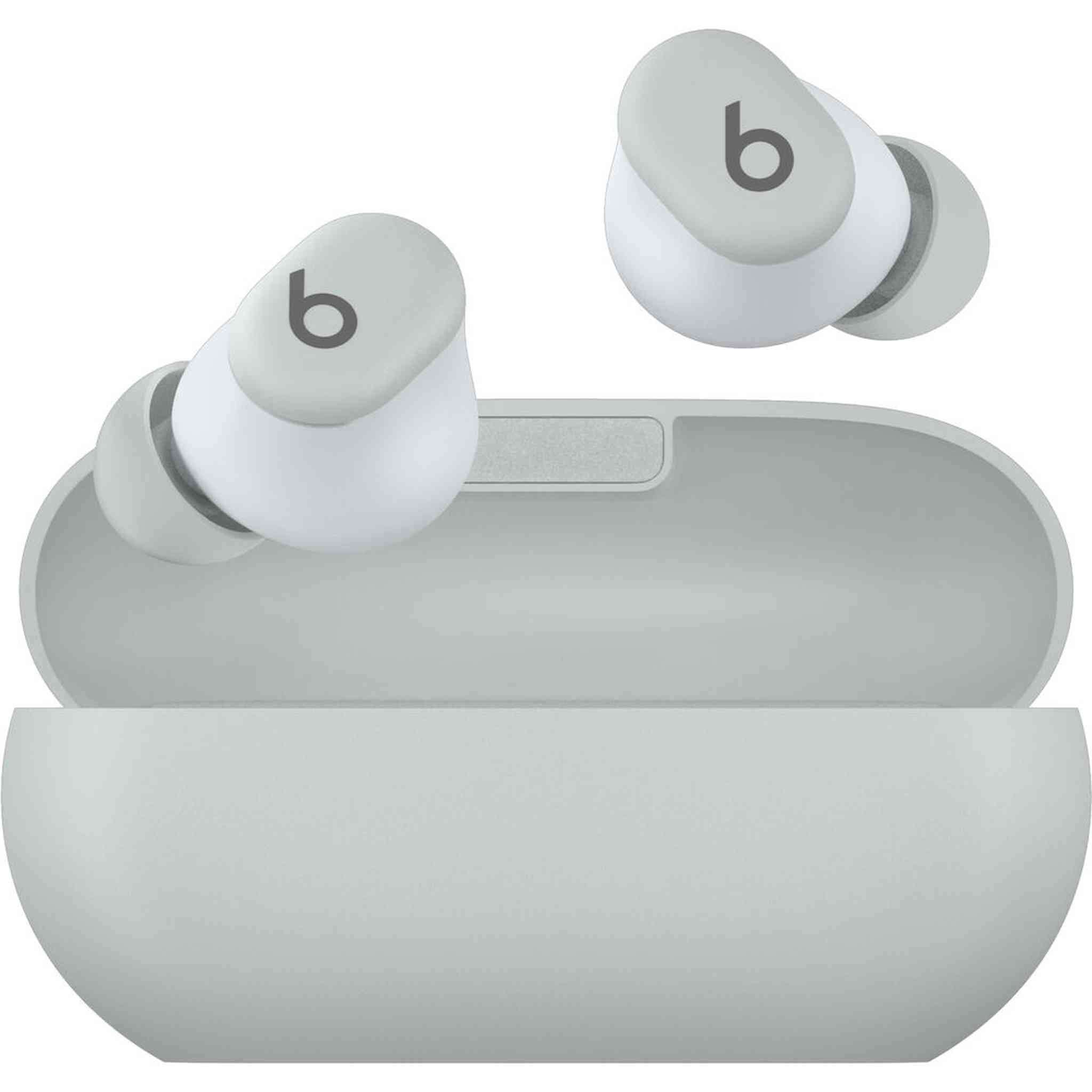 Beats by Dr. Dre Solo Buds, Wireless Bluetooth Earbuds Storm Gray Bundle With More Accessories