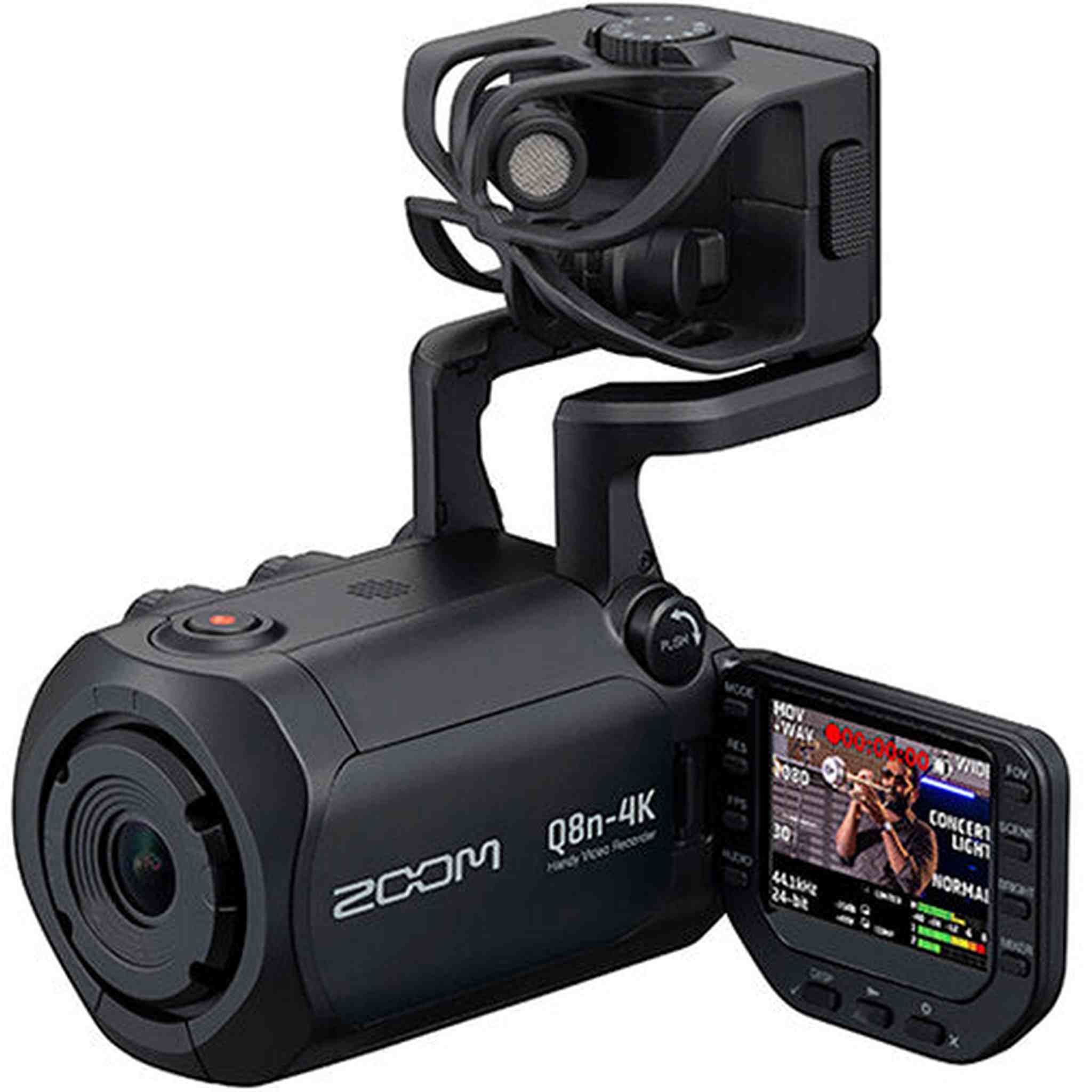 Zoom Q8n-4k Handy Video Recorder, Memory Card microSDXC Extreme Pro 64GB, Bundle