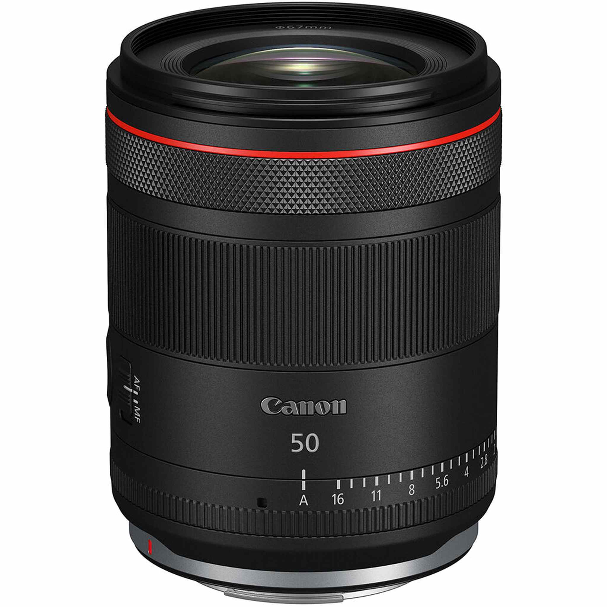 Canon RF 50mm f/1.4 L VCM Hybrid Lens Canon RF + Lens Filter Kit + Cleaning Kit + More - Reconditioned Canon