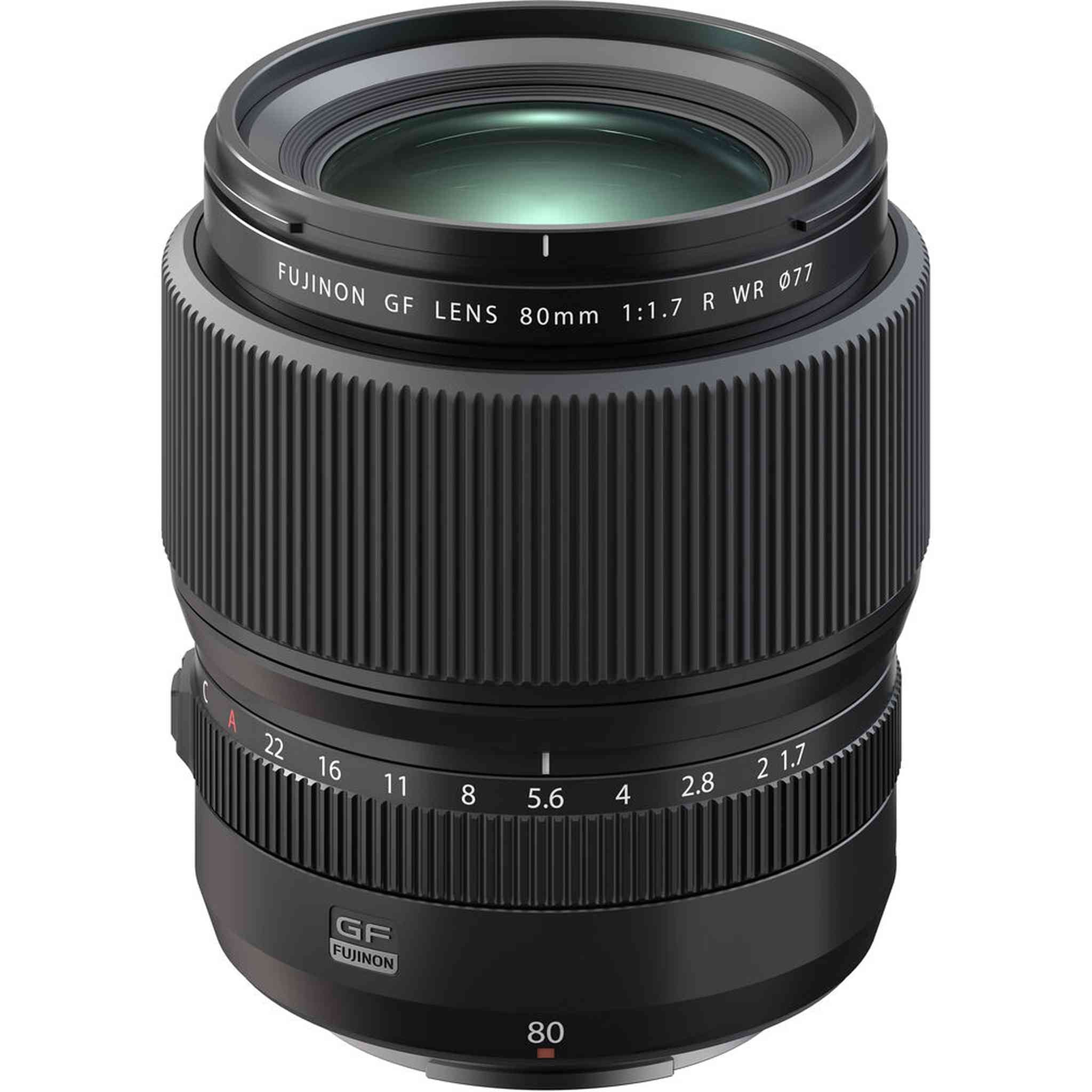 FUJIFILM GF 80mm f/1.7 R WR Lens FUJIFILM G Bundle