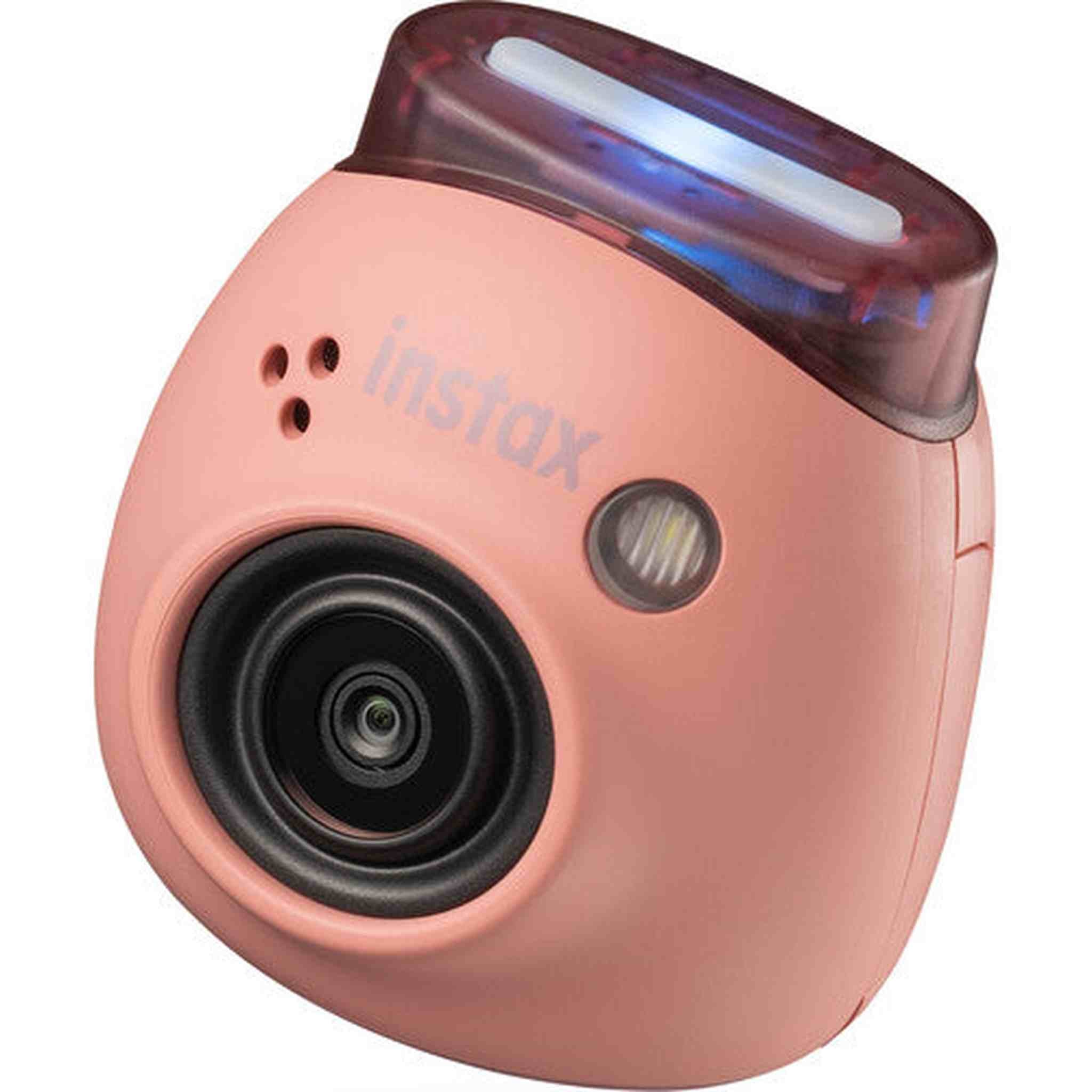 FUJIFILM INSTAX PAL Digital Camera PowderPink , Memory Card Wallet, Memory Card