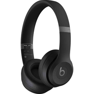 Beats Solo 4 Wireless On-Ear Headphones Matte Black Bundle With Accessories Beats