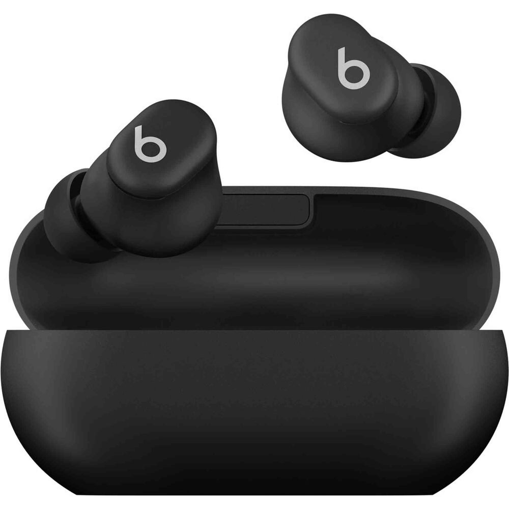Beats by Dr. Dre Solo Buds, Wireless Bluetooth Earbuds Matte Black Bundle With More Accessories