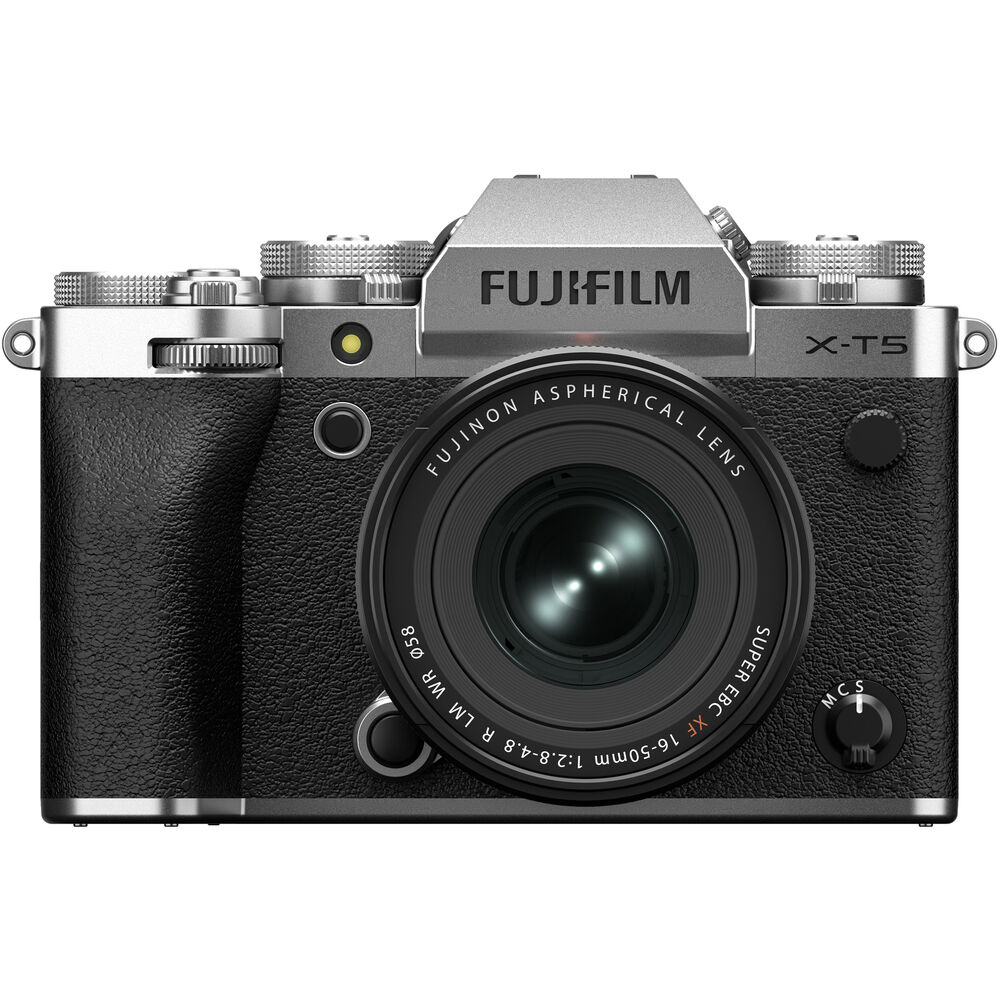 Fujifilm X-T5 Mirrorless Camera With XF 16-50mm f/2.8-4.8 Silver Lens Bundle