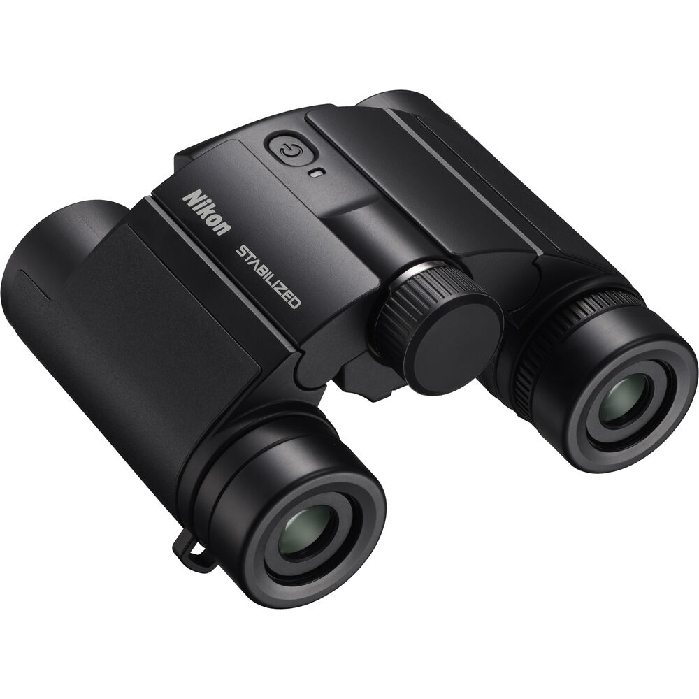 Nikon 12x25 S Stabilized Binoculars - Image Stabilization For Shake-Free Viewing + More