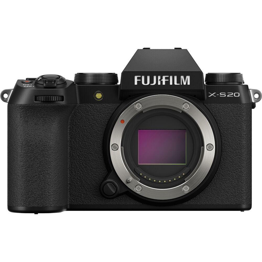 Fujifilm X-S20 Professional Compact Digital Mirrorless Camera Body Bundle Black