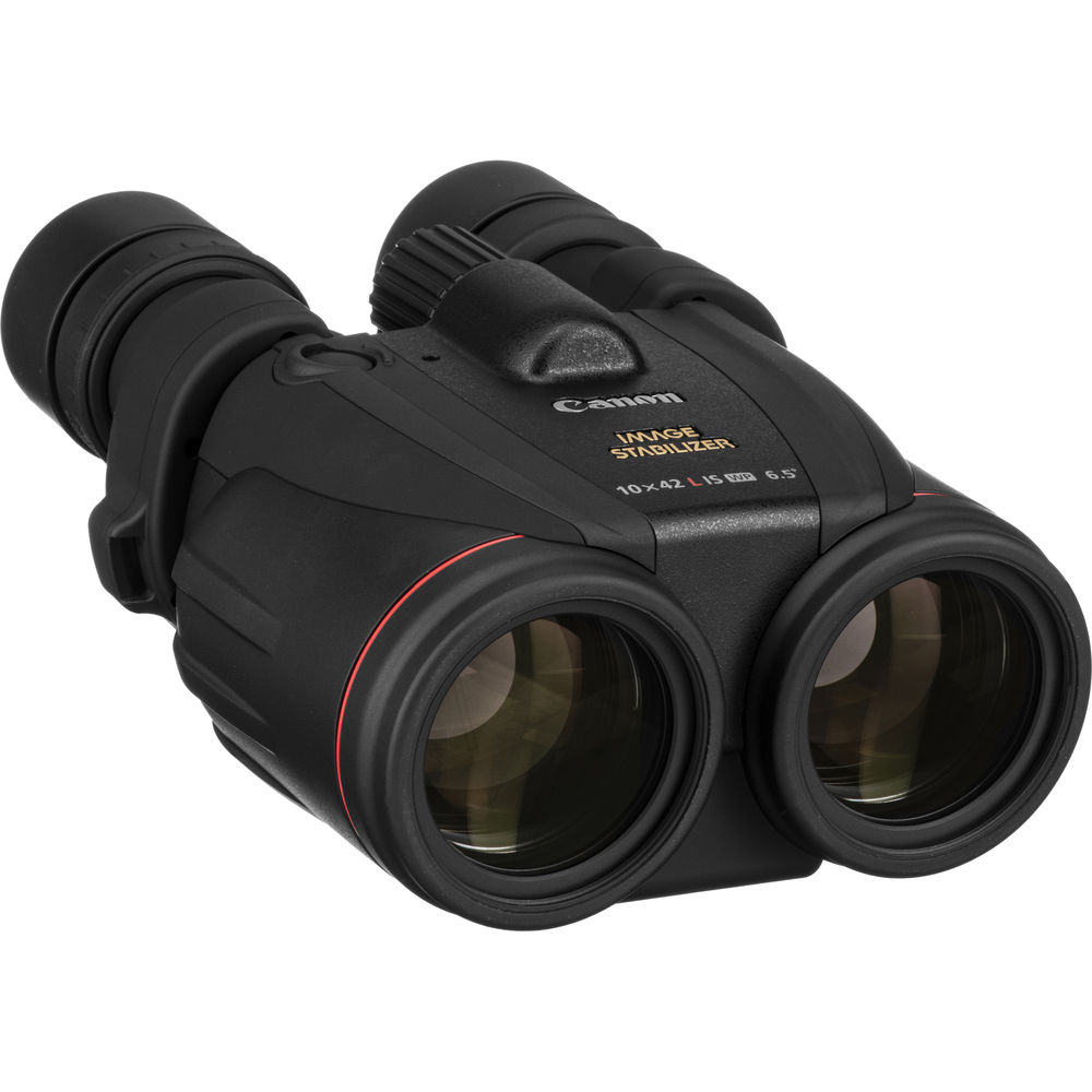Canon 10x42 L IS WP Image Stabilized Binoculars (0155B002) + 2 x UV Filter + Backpack + More