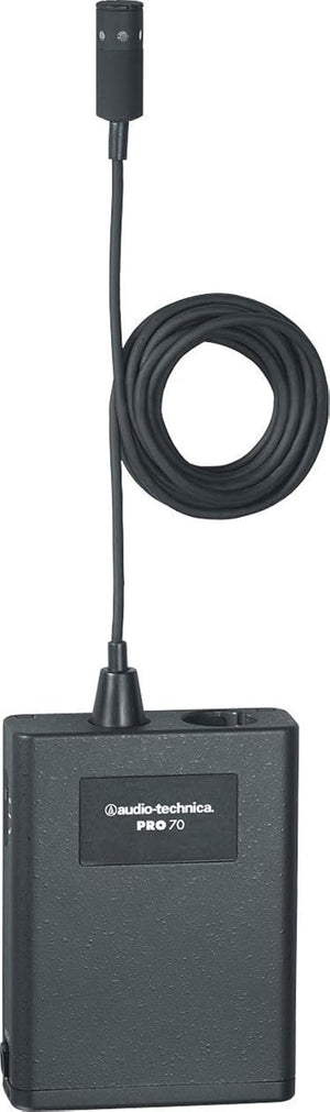 Audio-Technica Pro 70 Cardioid Microphone Pack of 2 , 4xAA Batteries With Charger