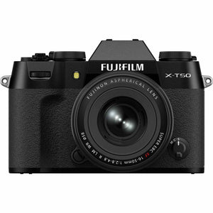Fujifilm X-T50 Mirrorless Digital Camera XF16-50mm + More Accessories - Black