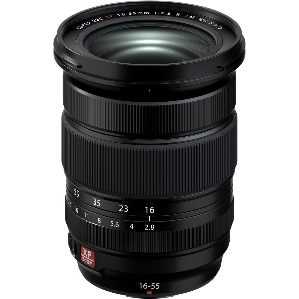 FUJIFILM XF 16-55mm f/2.8 R LM WR II Lens + 2x 64GB Memory Card + More