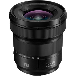 Panasonic LUMIX S Series Camera Lens, 14-28mm F4-5.6 Ultra Wide-Angle Zoom Lens with Macro Capability, S-R1428