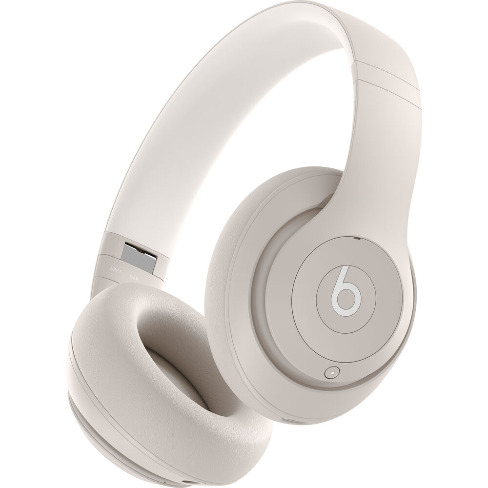 Beats by Dr. Dre Studio Pro Wireless Over-Ear Headphones Sandstone Bundle With Accessories