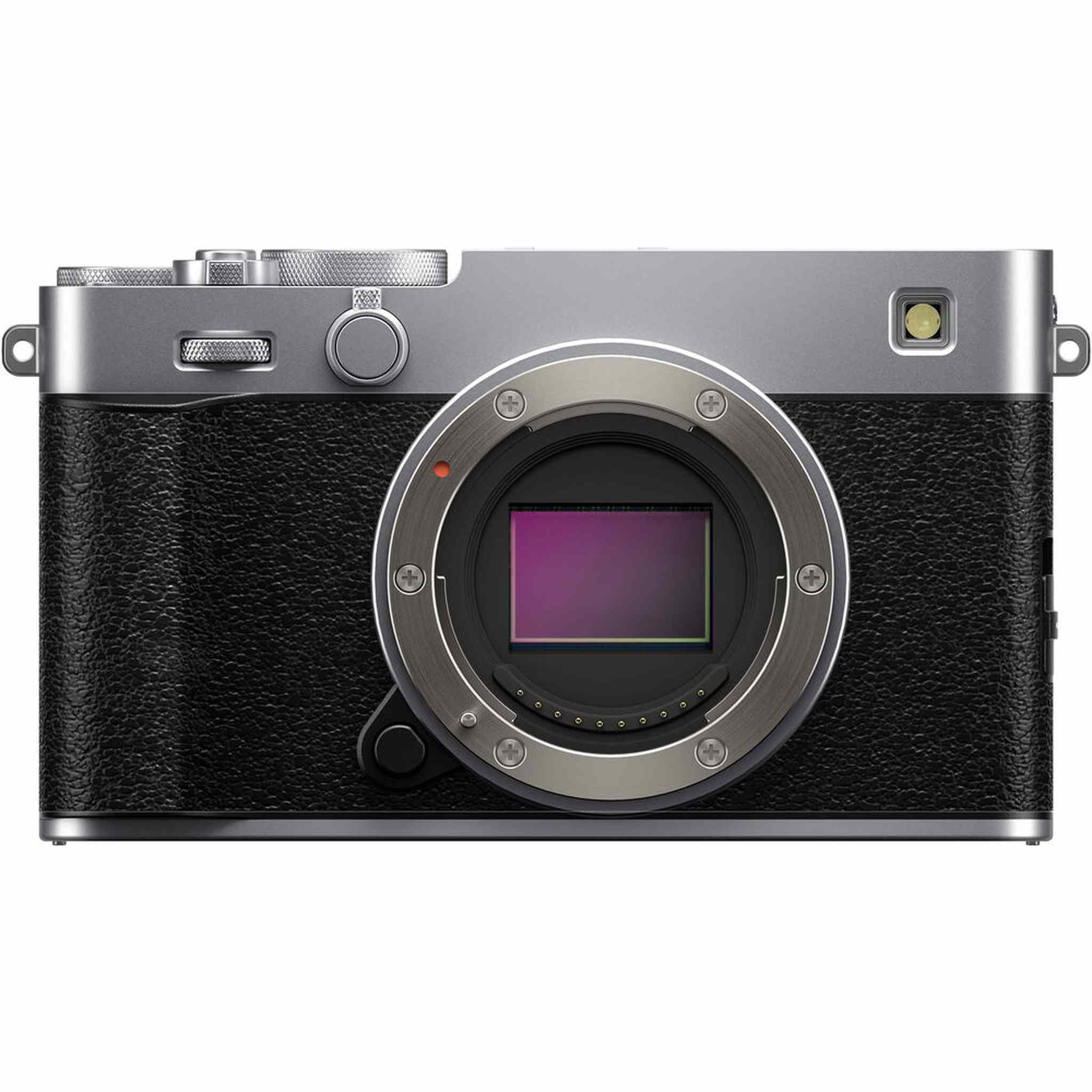 FUJIFILM X-E5 Mirrorless Digital Camera Silver , 2x 64GB Memory Card