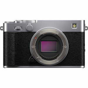 FUJIFILM X-E5 Mirrorless Digital Camera Silver , 2x 64GB Memory Card