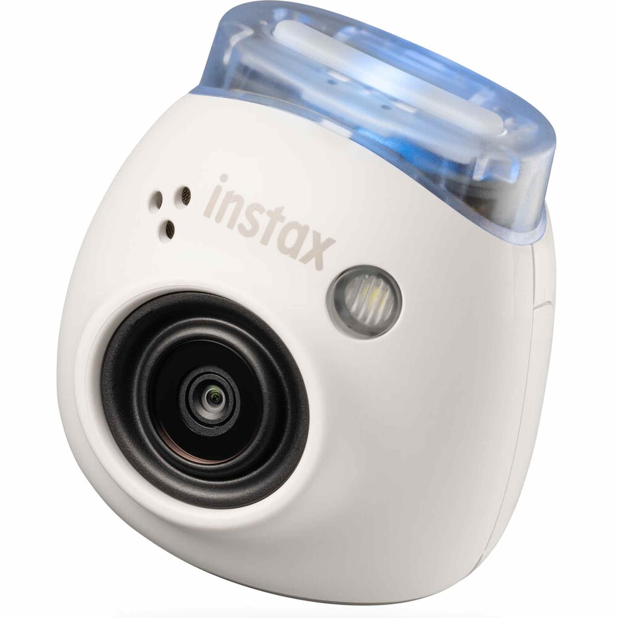 FUJIFILM INSTAX PAL Digital Camera Milky White , MicroSDHC Memory Card
