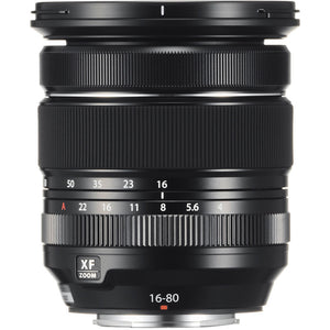 Fujinon XF16-80mm F4 R OIS WR Bundle With 64GB Memory Card + More