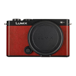 Panasonic Lumix S9 Camera Red , Rode VideoMicro Camera-Mount Shotgun Microphone