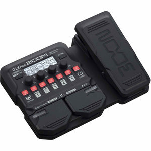 Zoom G1X FOUR Guitar Multi-Effects Processor with Expression Pedal, With 70+ Built-in Effects, Amp Modeling, Looper, Rhythm Section, Tuner, Battery Powered