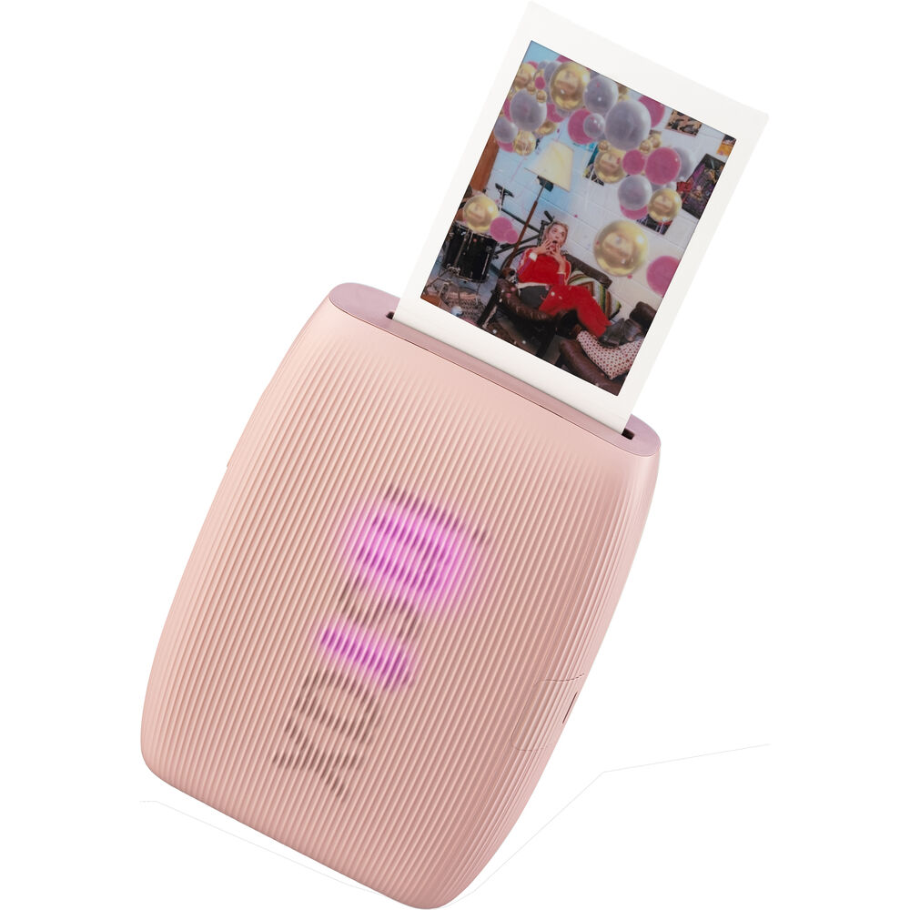 FUJIFILM INSTAX MINI LINK 3 Smartphone Printer (Rose Pink) + 60 Instant Film