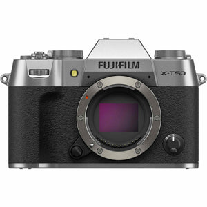 FUJIFILM XF 16-50mm f/2.8-4.8 R LM WR Lens + FUJIFILM X-T50 Body - Silver-Bundle
