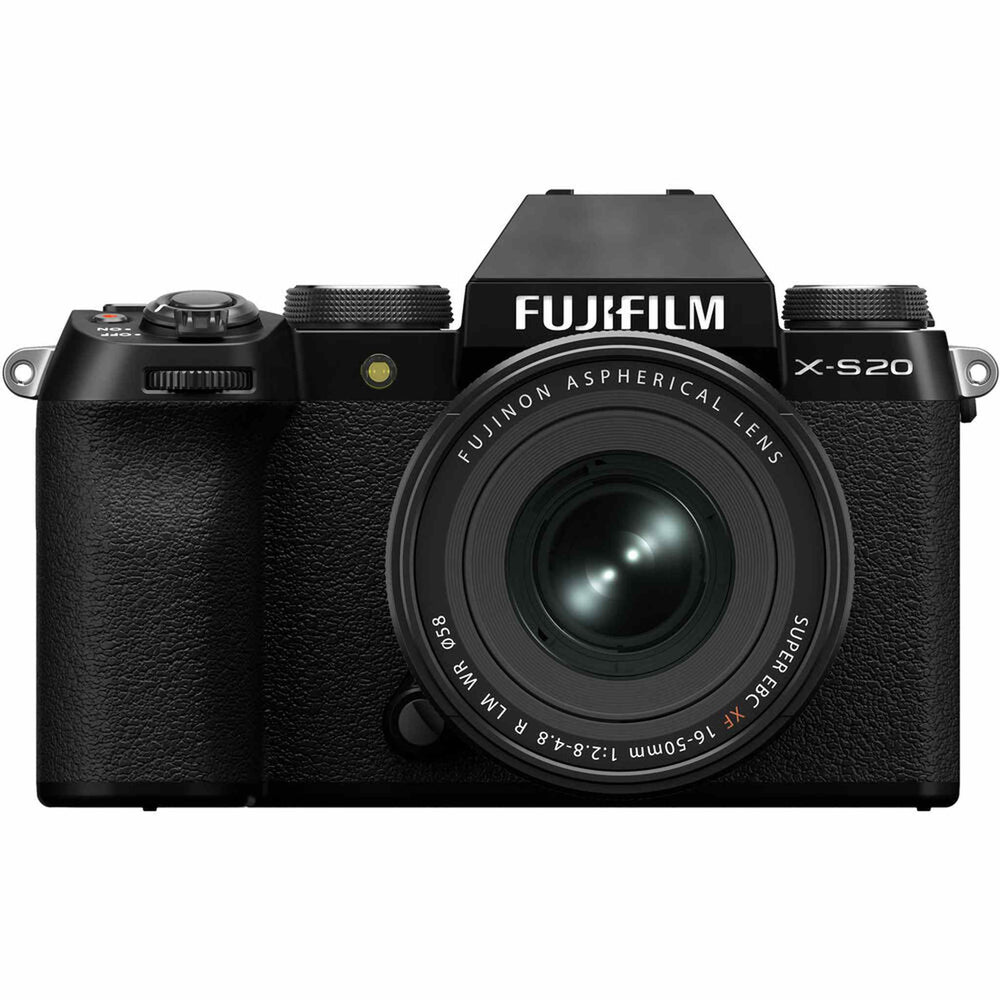 Fujifilm X-S20 Mirrorless Camera With XF16-50mm F2.8-4.8 R LM WR Black Bundle