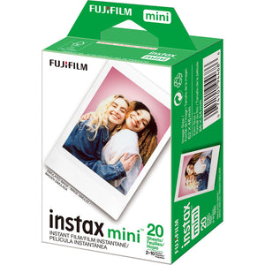 Fujifilm Instax Mini Instant Camera Film 40 Exposure + Cleaning Cloth