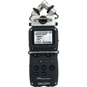 Zoom H5 4-Track Portable Recorder for Audio for Video, Music, and Podcasting, Stereo Microphones, 2 XLR/TRS Inputs, USB Audio Interface, Battery Powered