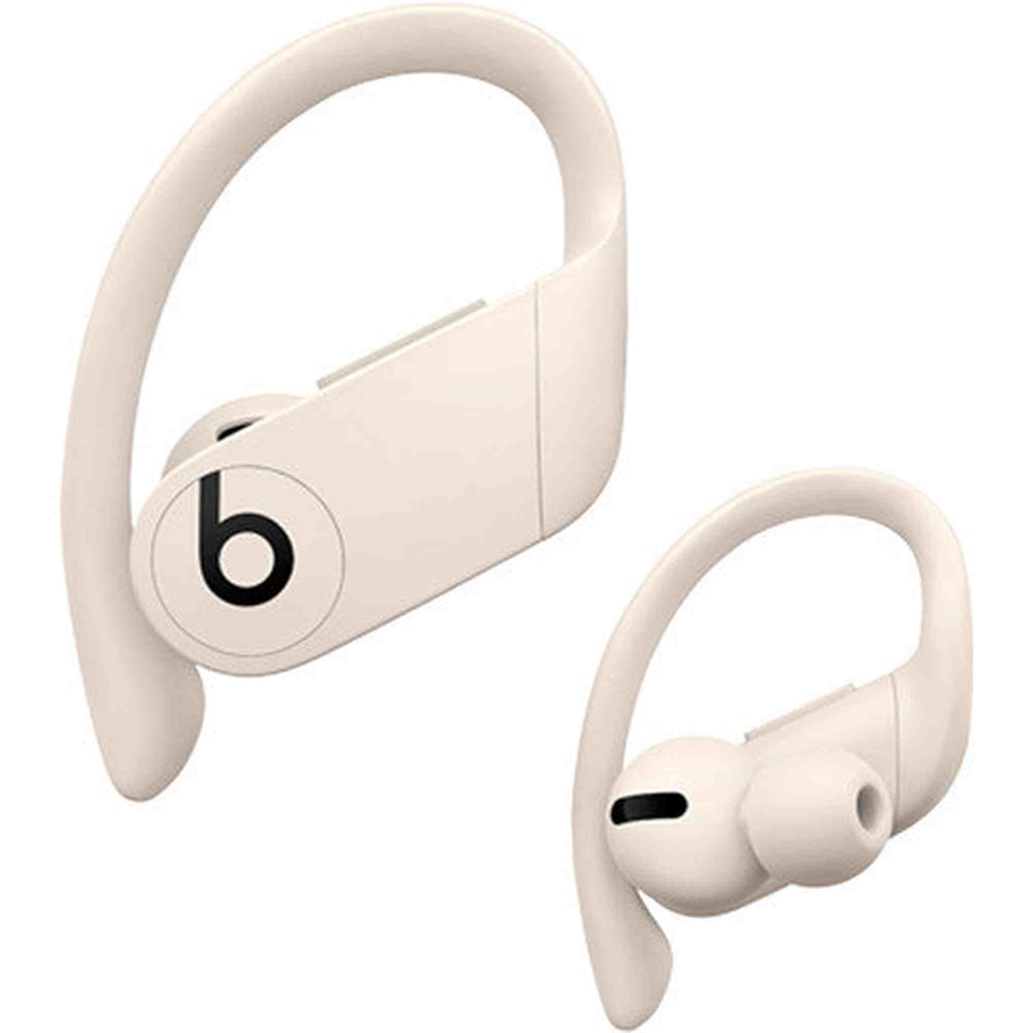 Beats by Dr. Dre Powerbeats Pro In-Ear Wireless Headphones Ivory Bundle With More Accessories