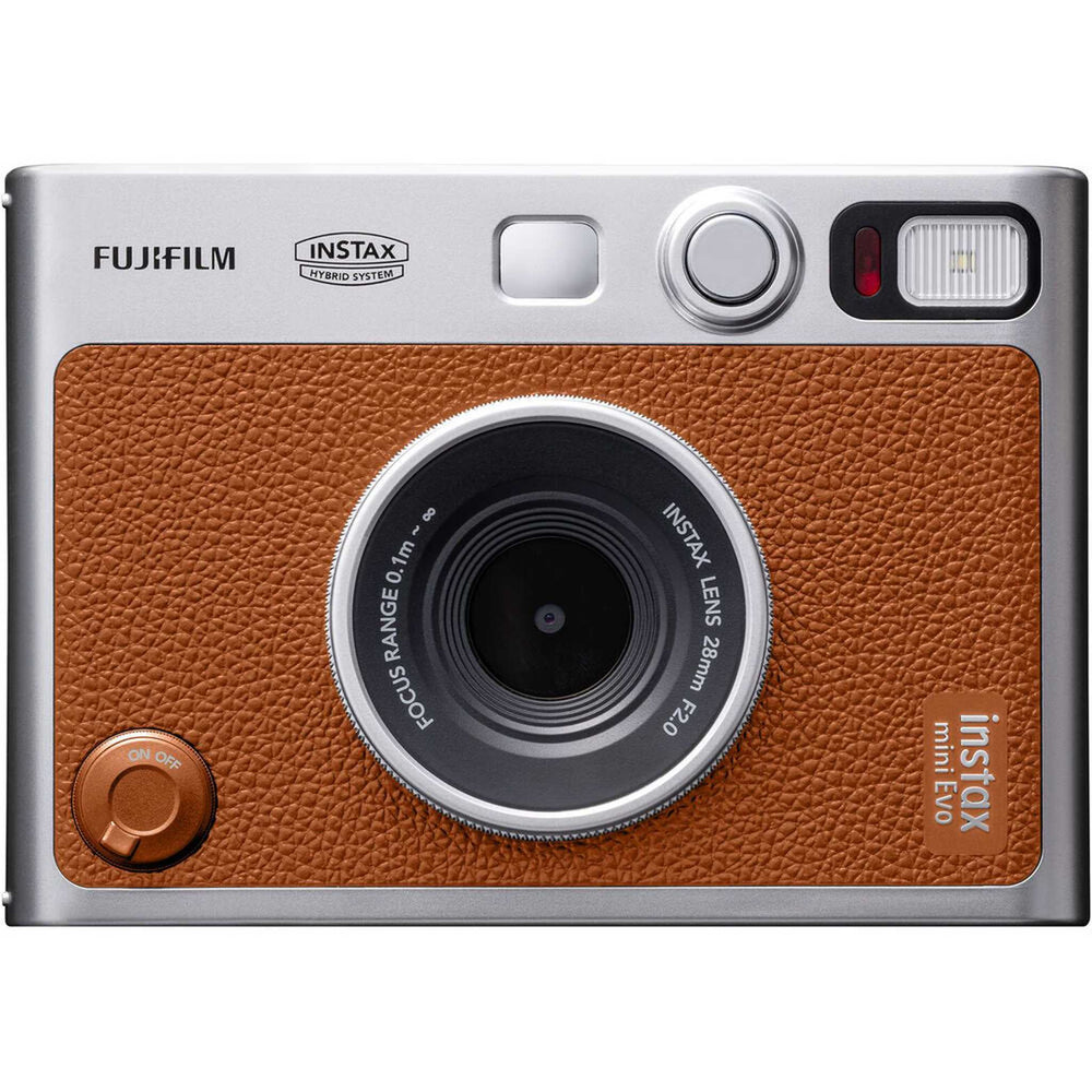 FUJIFILM INSTAX MINI EVO Hybrid Instant Camera Brown , MICRO SD TO SD ADAPTER