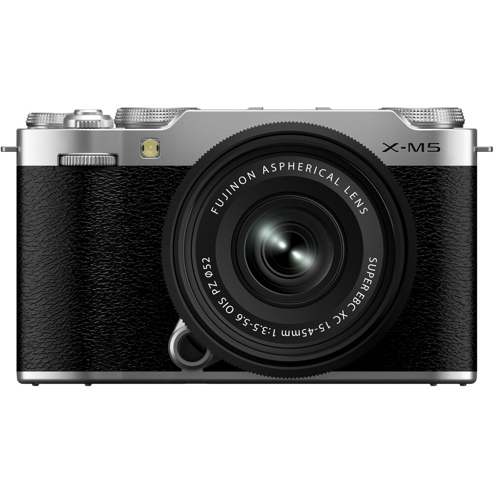 Fujifilm X-M5 Mirrorless Camera + XC 15-45mm f/3.5-5.6 OIS Lens+Rode Microphone