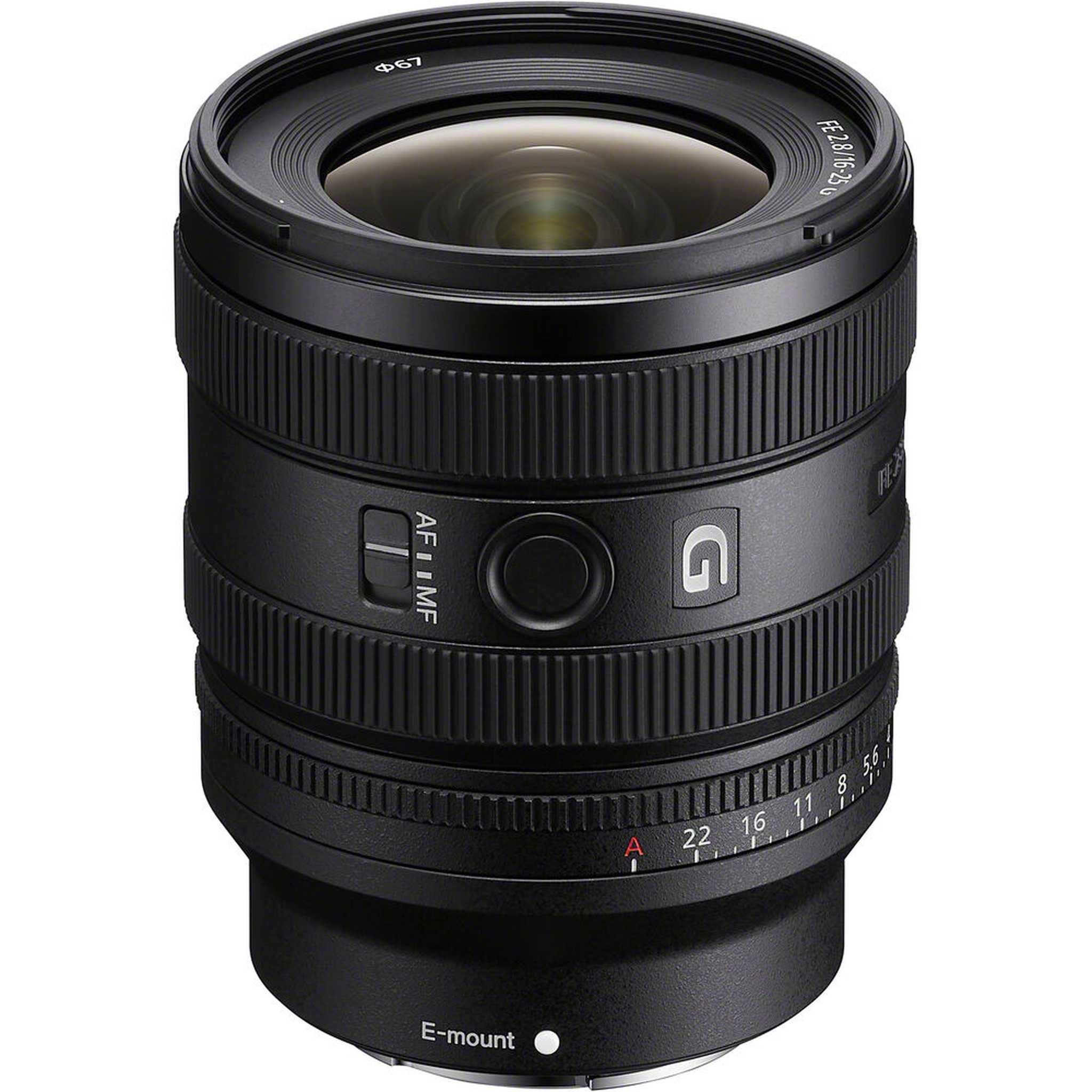 Sony FE 16-25mm f/2.8 G Lens Sony E SEL1625G + 64GB Card + Filter Kit + More - Bundle Sony