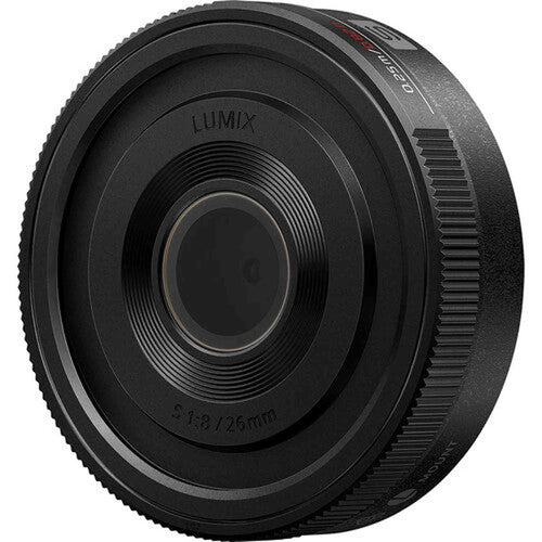 Panasonic Lumix S 26mm f/8 Full Frame Lens L-Mount + Cleaning Kit + Cap Keeper