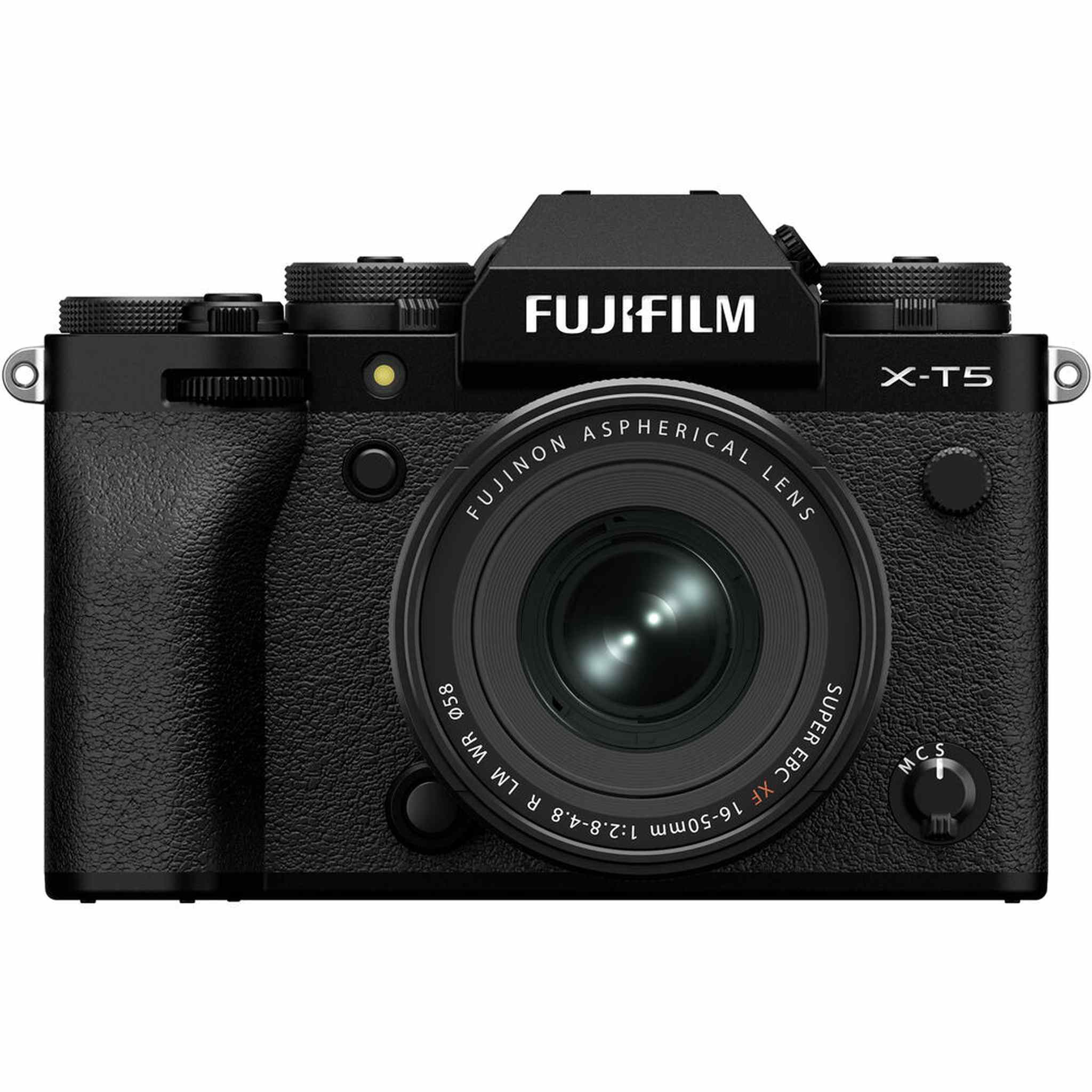 Fujifilm X-T5 Mirrorless Camera With XF 16-50mm f/2.8-4.8 Lens Kit Bundle Black