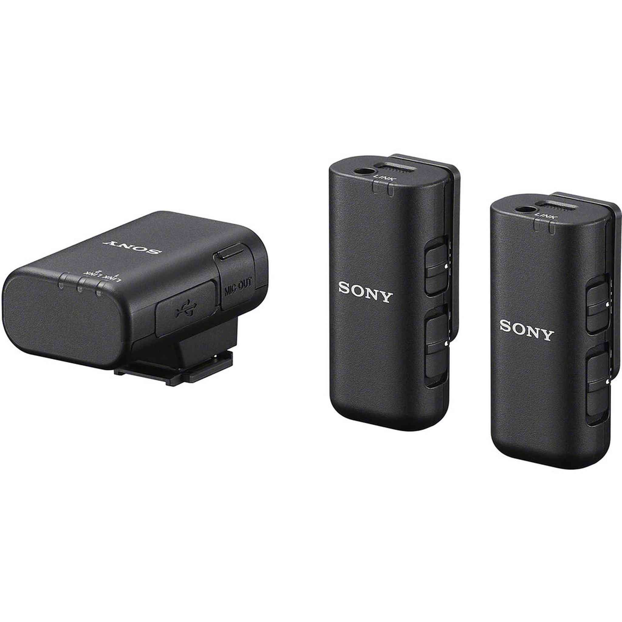 Sony ECM-W3 2-Person Wireless Mic System | Noise Reduction, Clear Audio + More Sony