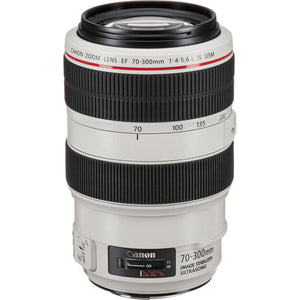 Canon EF 70-300mm f/4-5.6L IS USM Telephoto Zoom Lens + 64GB Memory Card + More